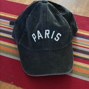 Wanderlust Paris Baseball cap adjustable strap denim
From Anthropologie EUC